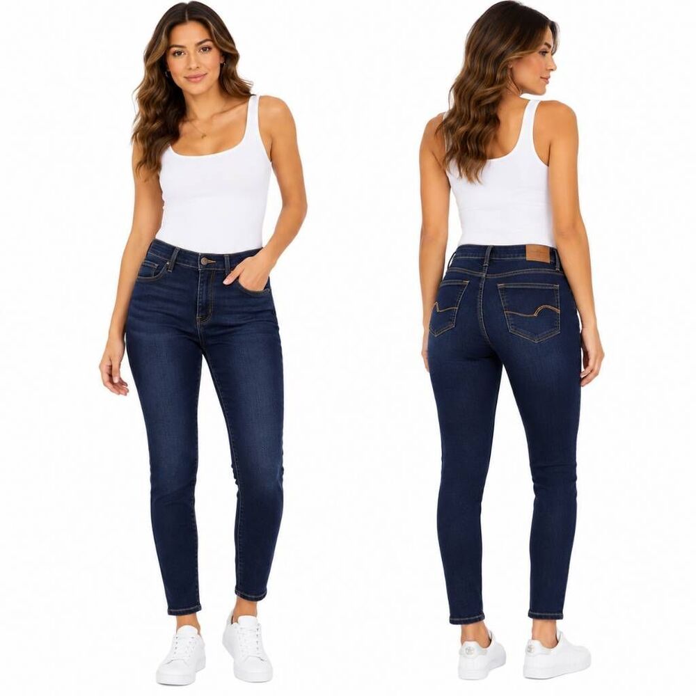 Flying Monkey Dark Wash Skinny Jeans Women 29 Made USA